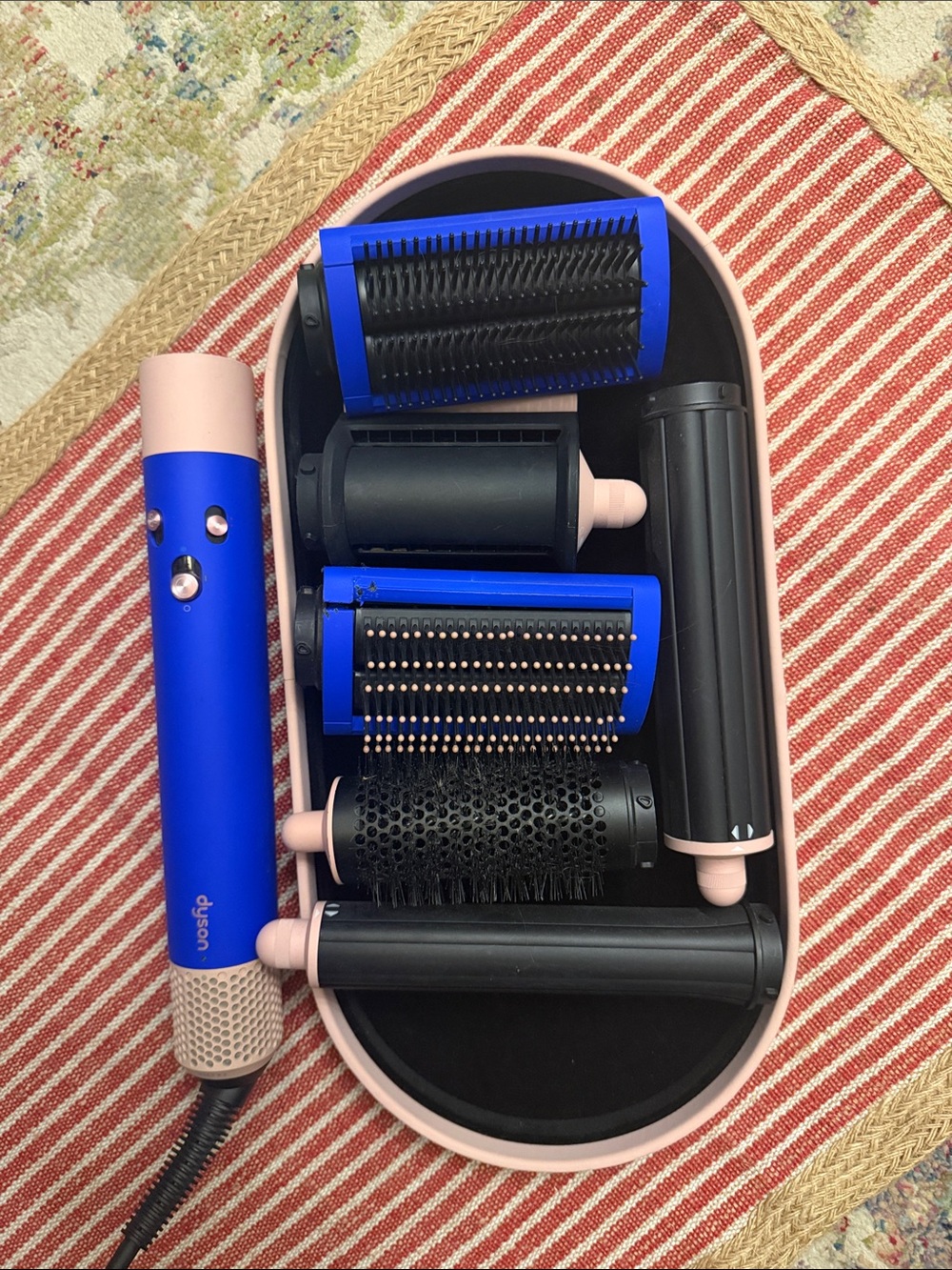 Dyson Blue and Pink Multi-Attachment Hair Styler Set